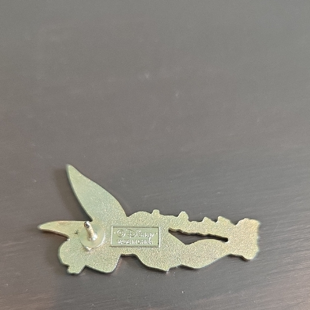 Disney Tinker Bell Gold-Tone Pin - Picture 3 of 5